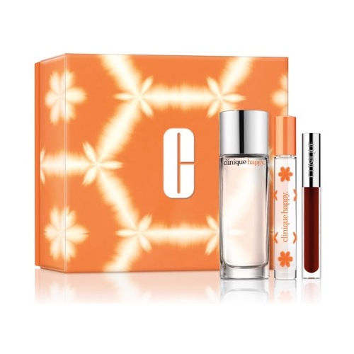 Clinique Perfectly Happy Perfume Spray 50ml 3 Piece Gift Set