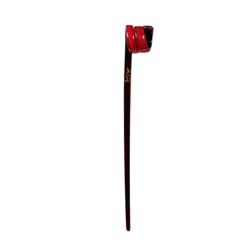 Paris Mode Swirl Hair Pin Red