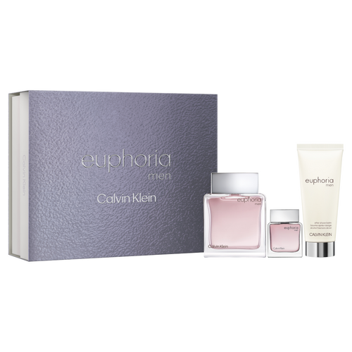 Calvin Klein Euphoria Men EDT 100ml 3 Piece Gift Set