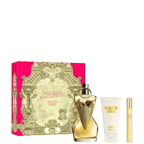 Jean Paul Gaultier Gaultier Divine EDP 100ml Refillable 3 Piece Gift Set