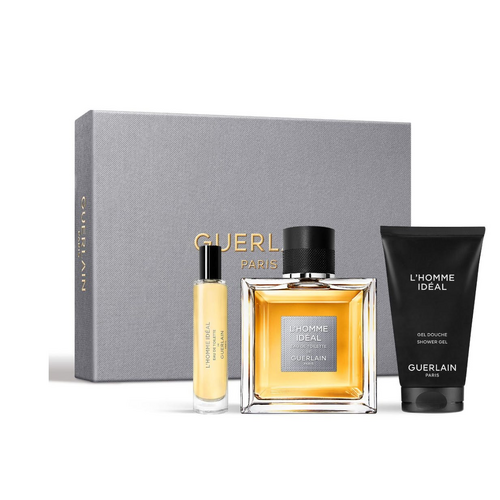 Guerlain L' homme Ideal EDT 100ml 3 Piece Gift Set