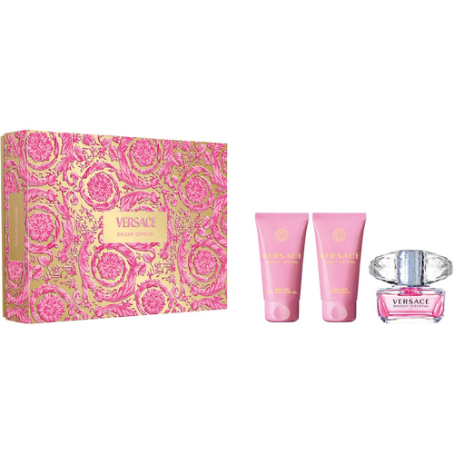 Versace Bright Crystal EDT 50ml 3 Piece Gift Set