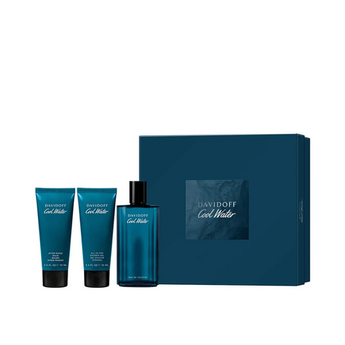 Davidoff Cool Water Men EDT 125ml 3 Piece Gift Set