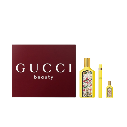 Gucci Flora Gorgeous Orchid EDP 100ml 3 Piece Gift Set