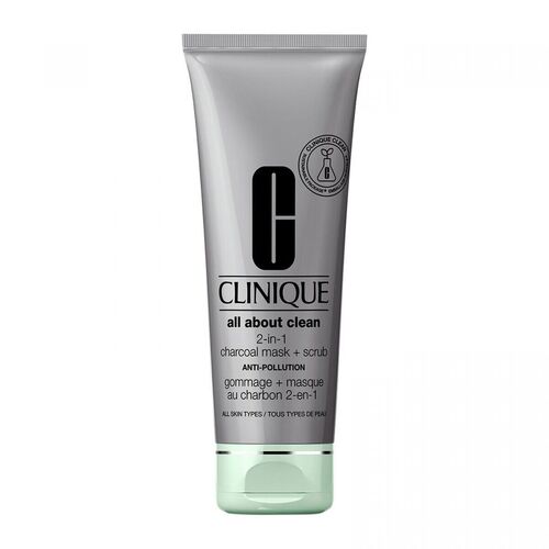 Clinique All About Clean 2-In-1 Charcoal Mask + Scrub 100ml