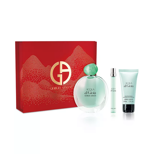 Giorgio Armani Acqua Di Gioia EDP 100ml 3 Piece Gift Set