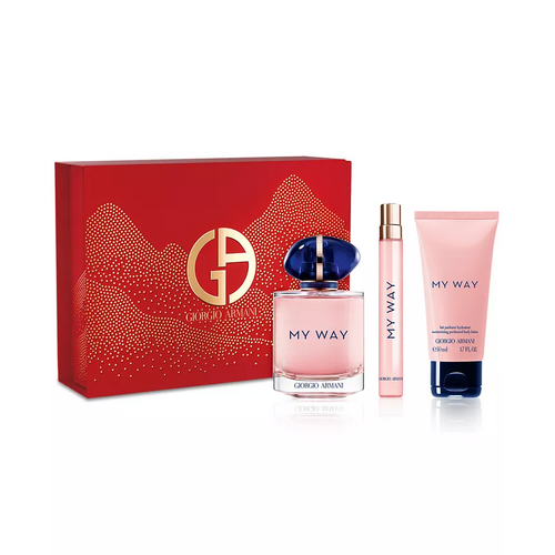 Giorgio Armani My Way EDP 90ml Refillable 3 Piece Set