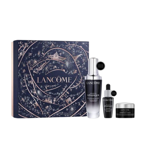 Lancome Advanced Genifique Serum 50ml Skincare 3 Piece Set