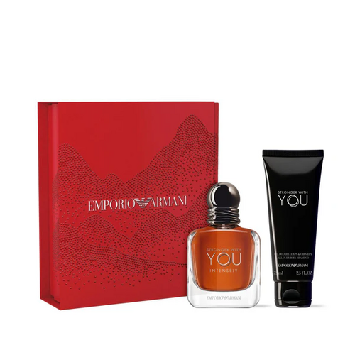 Emporio Armani Stronger With You Intensely EDP 50ml 2 Piece Gift Set