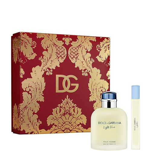 Dolce & Gabbana Light Blue Pour Homme EDT 125ml 2 Piece Gift Set