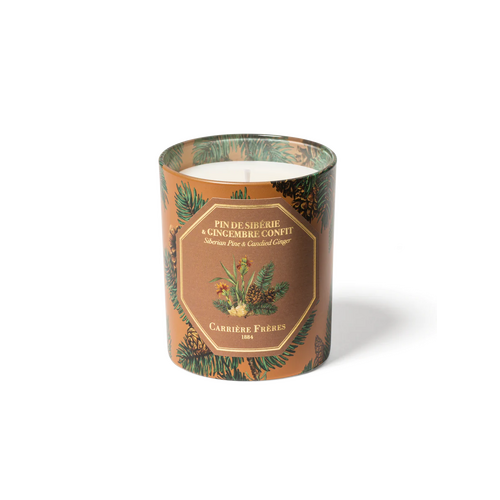 Carriere Freres Festive Pine & Candied Ginger Candle 185gm