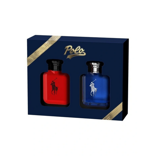 Ralph Lauren World Of Polo Red & Blue EDT 15ml 2 Piece Gift Set 