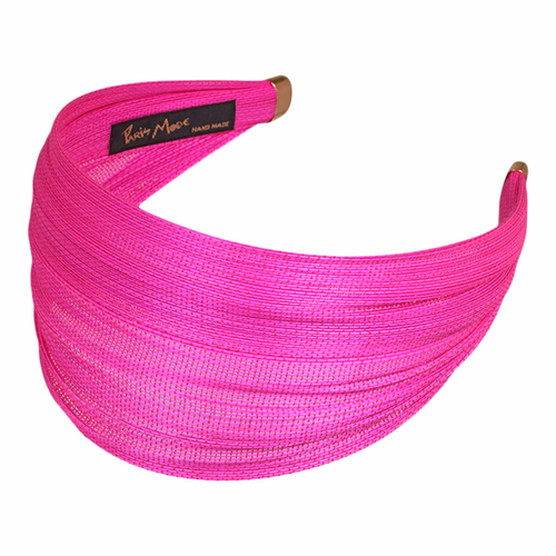 Paris Mode St. Tropez Alice Band Fuchsia