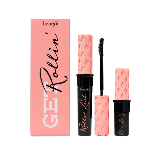 Benefit Cosmetics Get Rollin Roller Lash Mascara Booster 2 Piece Set